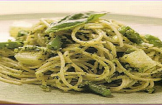 Pasta with Pesto パスタジェノベーゼ